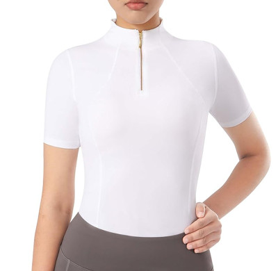Custom Women Golf Tops Manufacturer | Women's Short Sleeve Quick-Dry Sports Shirt OEM Service Factory From China