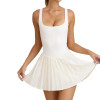 Custom Women Tennis Wear Manufacturer | Quick Dry Sports Dress Sets Gym Fitness Golf Dresses Golf Athletic Tennis Dresses Wear With Short for Summer