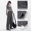 Custom Women's Sports Sweatpants Manufacturer | High Waist Training Trackpants with Pockets Factory