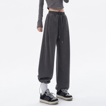 Custom Women's Sports Sweatpants Manufacturer | High Waist Training Trackpants with Pockets Factory