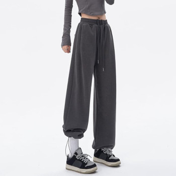 Custom Women's Sports Sweatpants Manufacturer | High Waist Training Trackpants with Pockets Factory