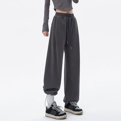 Custom Women's Sports Sweatpants Manufacturer | High Waist Training Trackpants with Pockets Factory