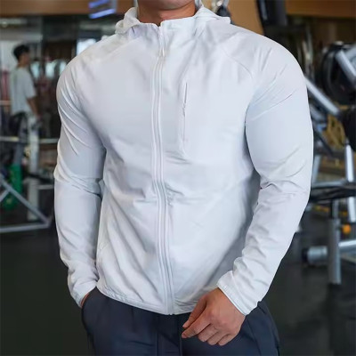 Custom Quick Dry Running Jacket Manufacturer | Fitness Gym Climbing Hiking Outdoor Sports Windproof  Waterproof Jacket OEM Factory