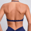 Custom Women's Workout Sports Bra Manufacturer | Fitness Backless Low Impact Yoga Bra OEM Factory