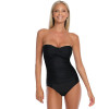 Custom Women's Strapless One Piece Swimsuit Manufacturer | Comfortable Fit Swimwear OEM Factory