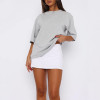 Custom Womens Oversized T-Shirt Manufacturer | Loose Fit Short Sleeve Crew Neck Summer Casual Wear Basic T shirts Supplier