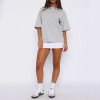 Custom Womens Oversized T-Shirt Manufacturer | Loose Fit Short Sleeve Crew Neck Summer Casual Wear Basic T shirts Supplier