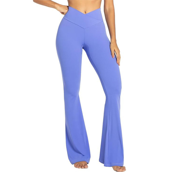 Custom Womens Yoga Pants Manufacturer | Womens High-Waisted and Wide Leg Workout Leggings OEM Factory