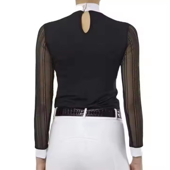 Custom Women's Equestrian Shirt Manufacturer | Horse Riding Show Shirt Tops Supplier From China