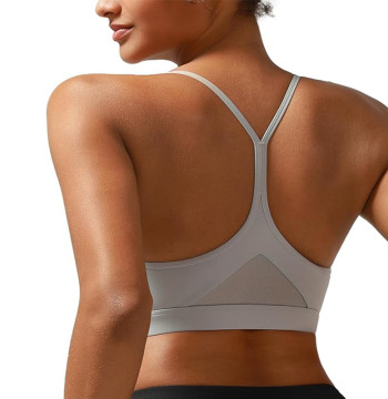 Custom Women's Sports Bra Manufacturer | Sexy Crisscross Back High Impact Longline Workout Yoga Bra Supplier