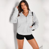 Custom Women's Hoodie Manufacturer | Women's Sweatshirts Half Zip Cropped Pullover Fleece Quarter Zipper Hoodies OEM Supplier