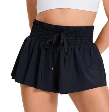 Custom Women's Athletic Shorts Manufacturer | Gym Yoga Workout Running Skirt Shorts OEM Factory