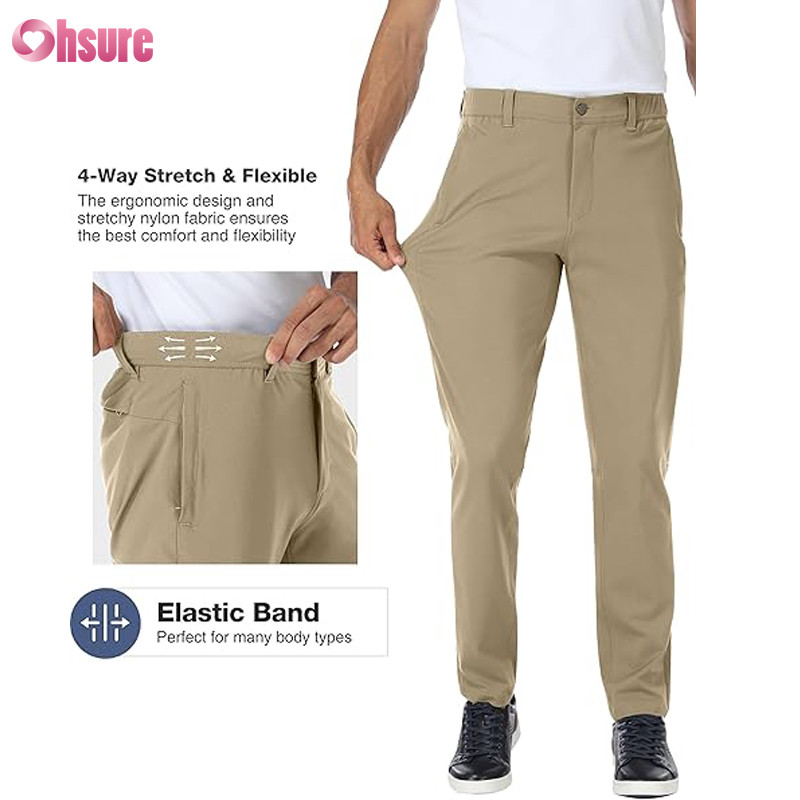 Custom Mens Golf Pants Manufacturer