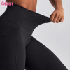 Custom Women’s High-Waist Stretch Leggings with Hidden Pocket | Soft 75% PA + 25% LYCRA Fabric | OEM/ODM Yoga & Activewear Manufacturer