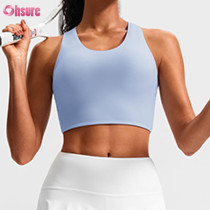 Custom Women Criss-Cross Back Sports Bra | Fabric 75% PA + 25% LYCRA Medium Support Longline Tank Style with Removable Pads