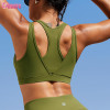 Custom High-Impact Sports Bra for Women | Fabric 75% PA + 25% LYCRA Molded Cup, Adjustable Racerback Support