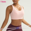 Custom High-Support Sports Bra for Women | Fabric 75% PA + 25% LYCRA Molded Cups, Sewn-In Padding & Criss-Cross Straps
