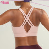Custom High-Support Sports Bra for Women | Fabric 75% PA + 25% LYCRA Molded Cups, Sewn-In Padding & Criss-Cross Straps