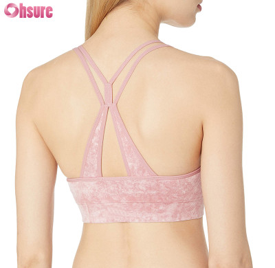 Custom Women’s Snow-Wash Cami Bra | Removable Cups, Wirefree Design