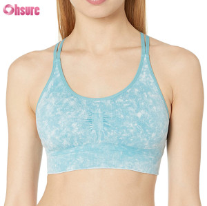 Custom Women’s Snow-Wash Cami Bra | Removable Cups, Wirefree Design
