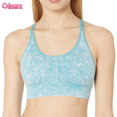Custom Women’s Snow-Wash Cami Bra | Removable Cups, Wirefree Design