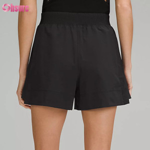 Custom Women's High-Waisted Casual Athletic Shorts | Nylon Elastane Quick-Dry Training Shorts OEM