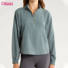 Custom Womens Oversized Quarter-Zip Sports Windbreaker Jacket | High-Elasticity Running Pullover Manufacturer
