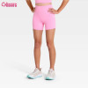 Women's High-Waisted Scalloped Hem Yoga Shorts | Custom Activewear Manufacturer