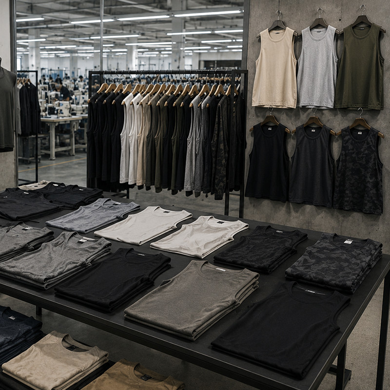 Why Global Brands Choose a Custom Tank Top Manufacturer China