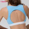 Custom Women Two-Piece Yoga Set Mock Neck Backless Sports Bra and High Waist Running Shorts Tracksuit Wholesale