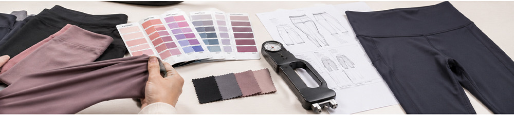 Luxury yoga leggings fabric