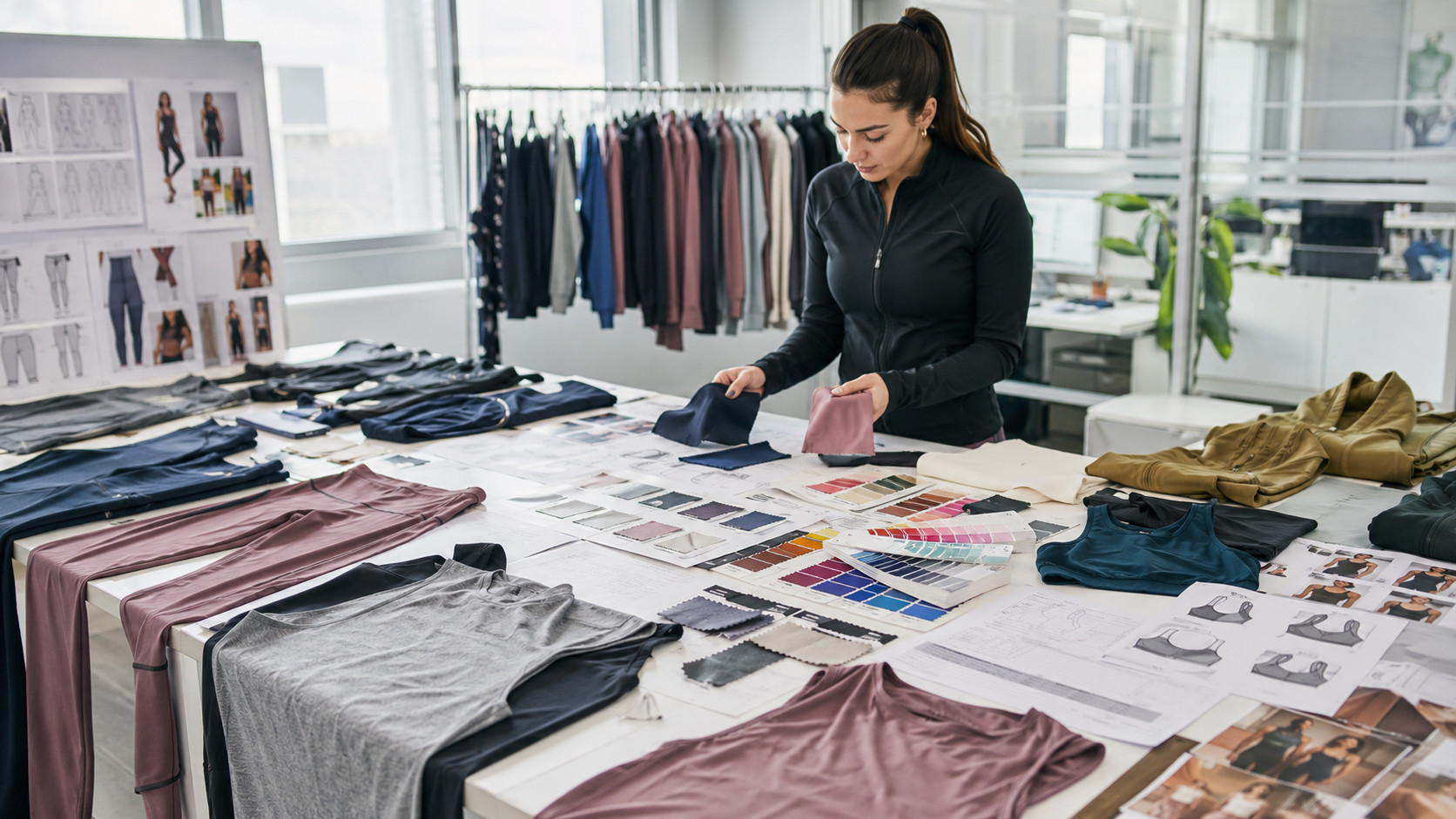 Custom fitness apparel manufacturer product development process