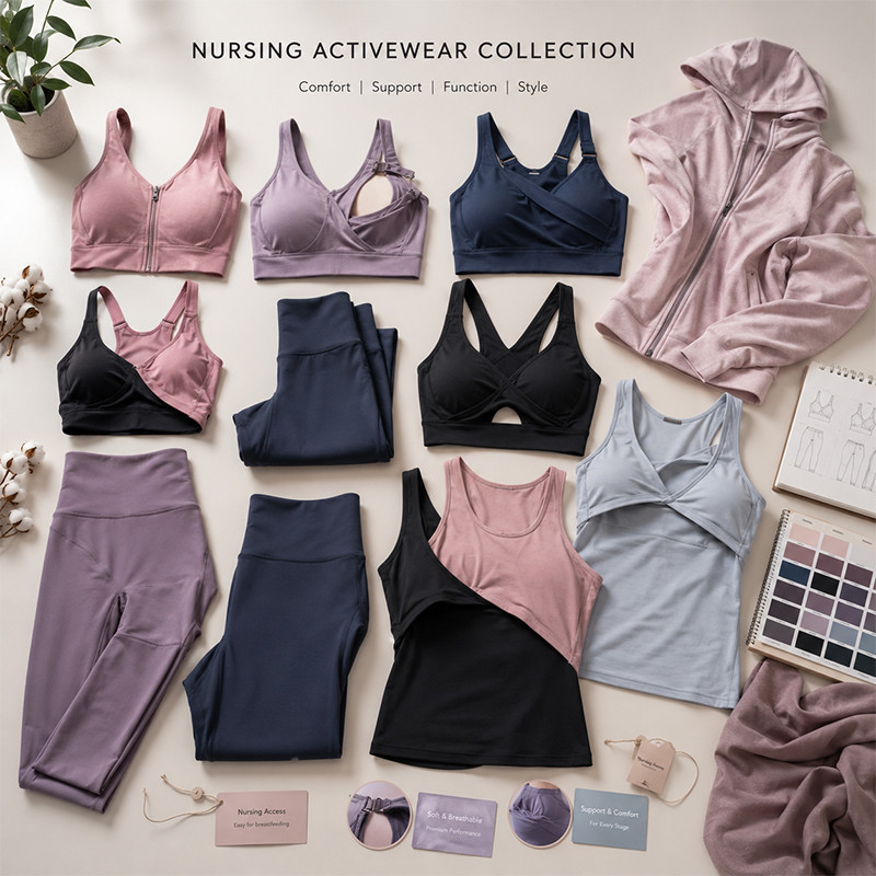 Private Label Nursing Activewear Manufacturer: Complete Guide for Startups