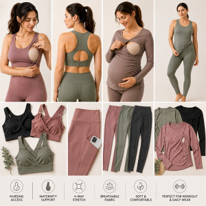 OEM Nursing Activewear Manufacturer: From Idea to Bulk Production
