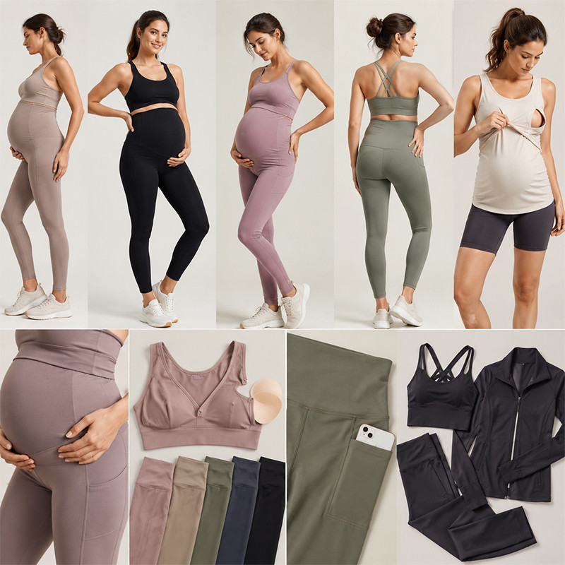 Best Maternity Activewear Manufacturer in China for Private Label Brands