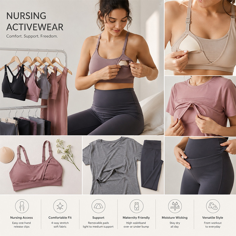 Nursing Activewear Manufacturer vs Ready-Made Supplier: Which Is Better?