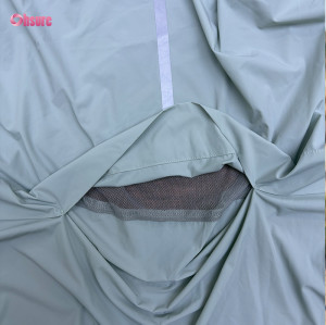 Custom Lightweight UV Protection Sun Jacket with Breathable Mesh Back Panel