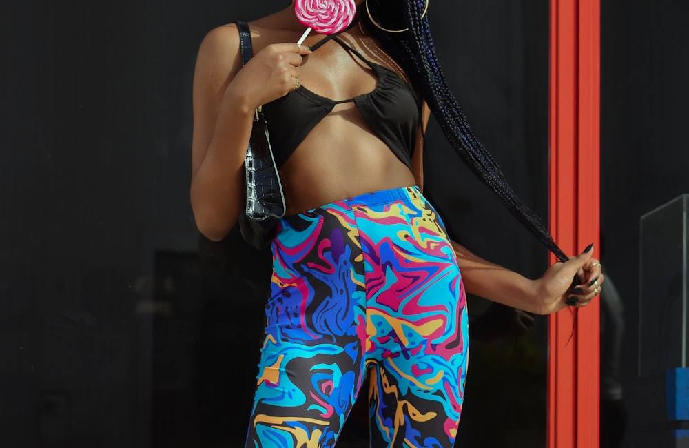 Flare Leggings garment fit, construction, and performance detail