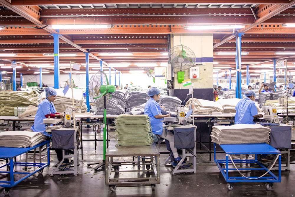 activewear production timeline sampling and quality verification