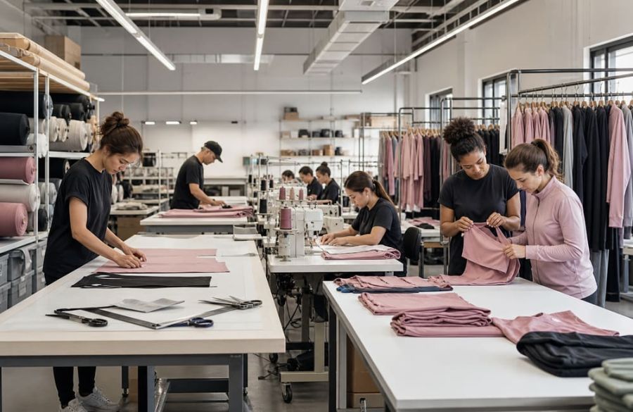 Textile production and garment workmanship