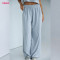 Custom Women’s Wide Leg Sweatpants Manufacturer | High Waist Lounge Pants OEM & Private Label Activewear