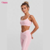 Custom Yoga Set Manufacturer | Women's Sports Bra & High Waist Leggings Activewear Set