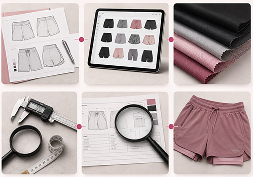 Factory and quality review for custom activewear