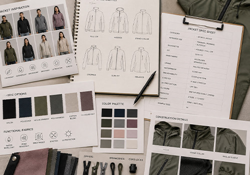 Factory and quality review for sportswear