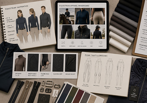 Factory and remote quality review for custom apparel