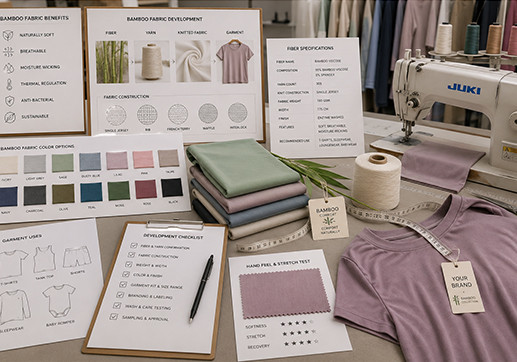 Garment sewing production floor