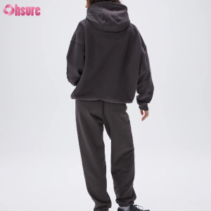 Custom Womens Oversized Hoodie | Oversized Heavy Weight Workout Hoodies for Women Fleeced Pullover With Pocket Loose Fit Fashion Gym Hoodie OEM Supplier