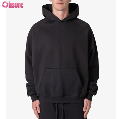 Custom Mens Oversized Hoodie Manufacturer | Men's Cotton Blend Midweight Fleece Ultra Soft Vintage Pullover Hoodie Sweatshirt With Pockets Mens Streetwear Hoodie OEM Supplier