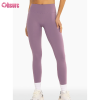 Custom Womens Yoga Leggings Manufacturer | High Waistband Butterluxe Full-Length Workout Leggings No Front Seam Yoga Pants Gym Athletic Tights OEM Factory