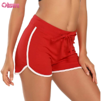 Custom Womens Dolphin Shorts Manufacturer | Womens Drawstring Summer Yoga Dance Pants Breathable Workout Dolphin Shorts Cotton-Blend Athletic Running Shorts